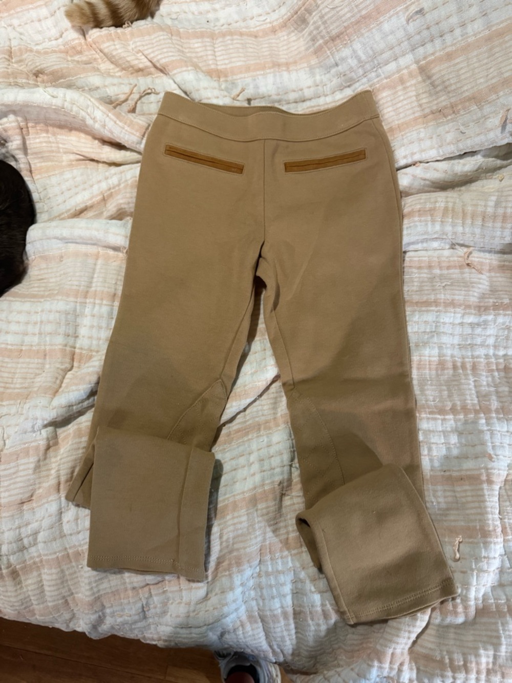 Gymboree Camel/Tan Pull-On Ponte Joggers
